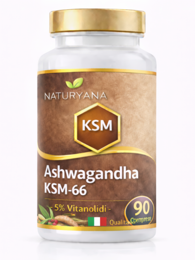 Ashwagandha KSM-66® 500 mg – 90 Compresse (tit. 5% Withanolidi)
