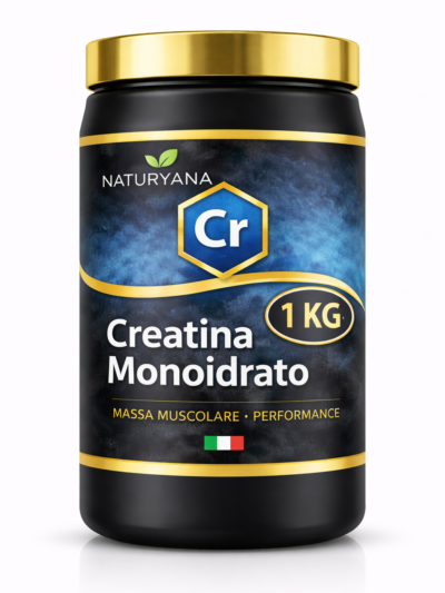 Creatina Monoidrato in Polvere – 1 kg (con Misurino)