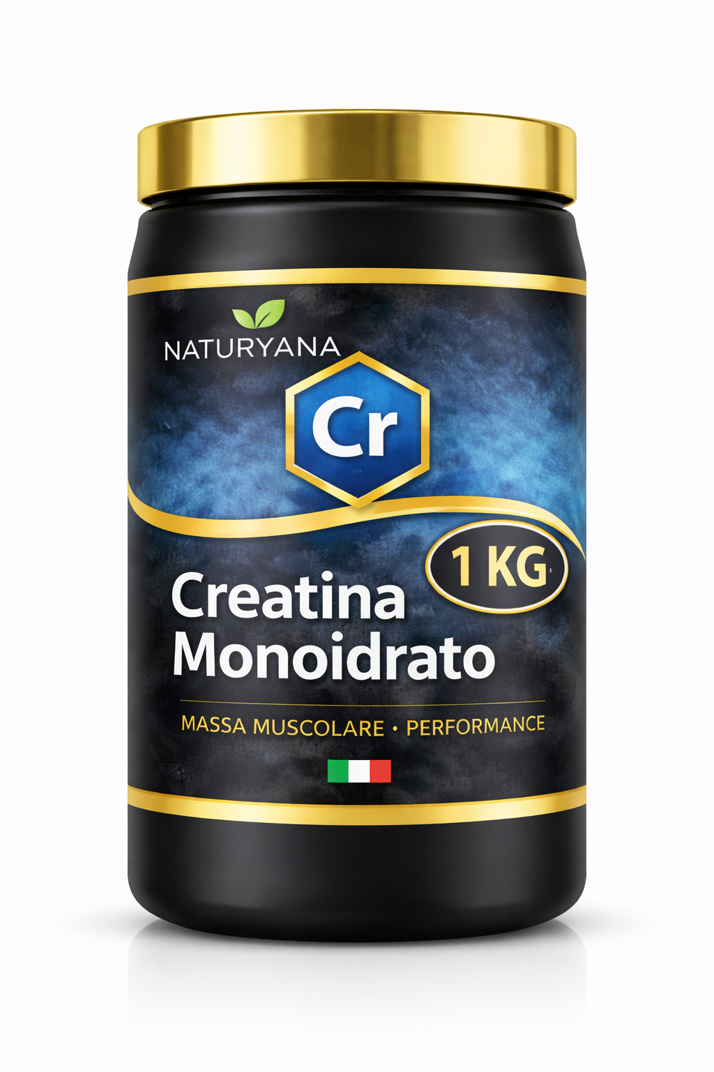 Creatina Monoidrato in Polvere – 1 kg (con Misurino)